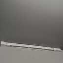 LazBlinds Cordless 1" Vinyl Mini Blinds for Indoor Windows - Light Filtering Horizontal Window Blinds & Shades, 42" W x 48" H, White