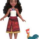 Mattel Disney Moana 2 Toy Playset with Floating Adventure Canoe, Small Doll, 1 Character Friend, 6 Play Areas & 10 Accessories