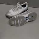 adidas Women's Mc Zoysia Spikeless Golf Shoes (8, Silver Metallic/Footwear White/Collegiate Navy)