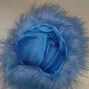 Blue Wig Hair Headband Costume Funny Wigs Blue Wigs for Women,Crazy Wigs for Halloween Costume Cosplay and Party