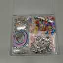 SUREHOME Jewelry Making Kit for Girls 8-12, 110 Pcs Charm Bracelet Making Kit DIY Toy Art and Crafts for Kids Ages 4-8 Birthday Christmas Gifts for Little Girls 5 6 7 9 10 11 Years Old Trendy Stuff