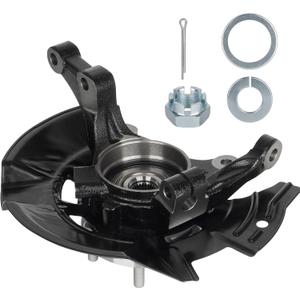 Front Right Steering Knuckle Assembly Kit for Hyundai Sonata GL/GLS/Limited/SE 2011-2013 L4 2.4L, w/o Sport Suspension, Passenger Side, 698-464 517163R010 5172038110 5175039603 WLK464