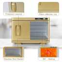 Towel Warmer,Towel Steamer for Facial, Professional Spa Hot Towel Warmer 8L, Towel Warmer Cabinet, Towel Cabinet for Facial Caddy for Salon,Spa, Massage Use(Gold)