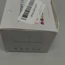 Replacement Lid for Owala Freesip, Compatible with Owala Cup 16oz 24oz 32oz 40oz, One Button Water Bottle Top Lid Replacement Accessory and Straws, Leakproof, BPA-Free (orange blue)