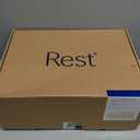 REST Evercool Cooling Comforter, King/Cali King, Blanket for Hot Sleepers, All Season Bedding to Keep Cool for Night Sweats, Breathable Lightweight Blanket, 106x90 Inches, Snow Ivory