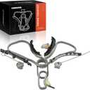 A-Premium Engine Timing Chain Kit W/Tensioner & Guide Compatible with Ram, Jeep, Dodge & Chrysler - 1500, Grand Cherokee, Grand Caravan, Charger, Journey, Town & Country, 200, Durango - V6 3.2L 3.6L