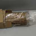 UNISHADES Cordless Bamboo Roman Shades for Windows, Blinds Size (21.5" W 64" H) Colour (Highfield Teak)