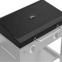 Hinged Lid for Blackstone 28 Inch Griddle 1517 1605 1853 1856 1839 2145, Hard Cover Flat Top Lid with Thermometer for 28" Blackstone Griddle