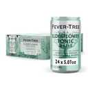 Fever-Tree Elderflower Tonic Water - Premium Quality Mixer - Refreshing Beverage for Cocktails & Mocktails. Naturally Sourced Ingredients, No Artificial Sweeteners or Colors - 5.1 Fl Oz Cans - Pack of 24 (Best By: 11/2026)