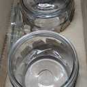 Anchor Hocking Heritage Hill 3 Quart Glass Jar with Lid, Set of 2 (3 Quart, Set of 2)
