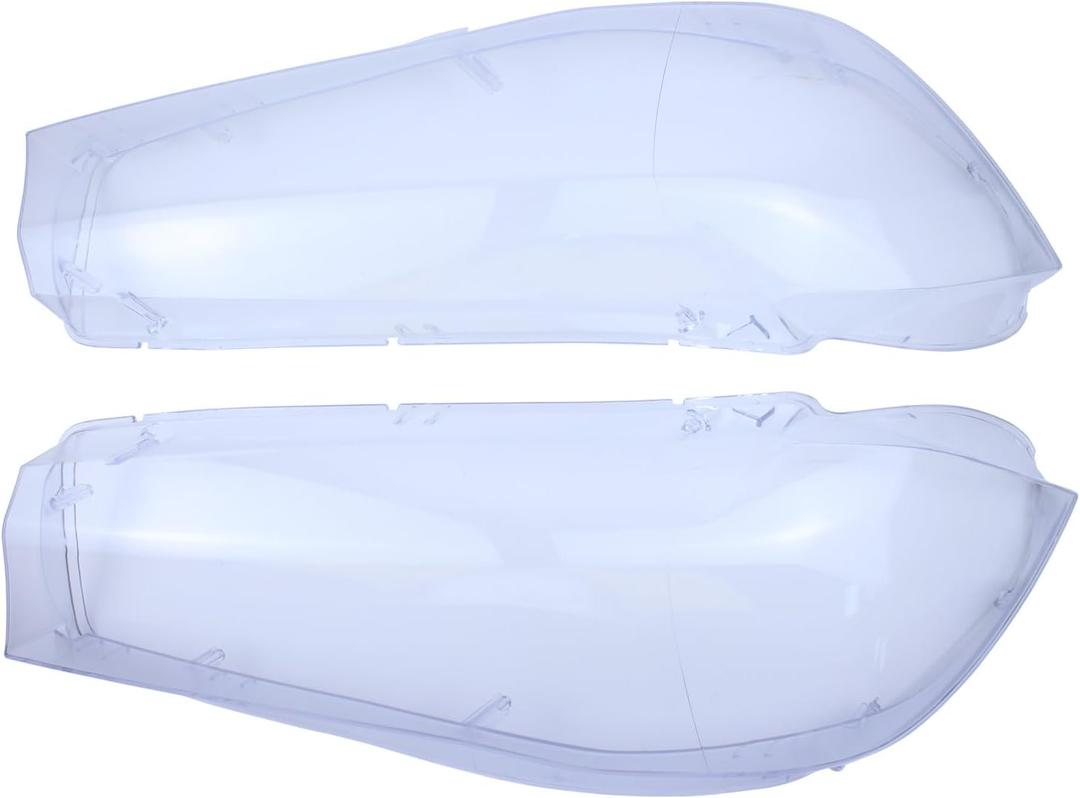2Pcs Front Driver and Passenger Side Headlight Lens Cover for BMW X5 F15 X6 F16 2014-2018 2Pcs Front Driver and Passenger Side Headlight Lens Cover for BMW X5 F15 X6 F16 2014-2018