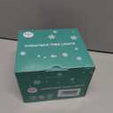 Christmas Tree Lights Christmas Lights Outdoor Indoor White and Blue 400Led 10 Lines with 8 Light Modes, Timer and Remote Control, Fairy Lights for Wedding Home Party 6Ft-9Ft Xmas Tree Decorations