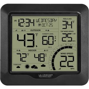 La Crosse Technology 327-1417BW Wind Speed Weather Station