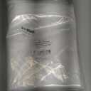 20 Pcs Clear Clothing Storage Bag Plastic Zipper Storage Bags 4 Gallon 16" x 20" Reclosable Jumbo Bags for Travel, Moving, Large Reusable bags