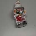 Luckit Electric Christmas Santa, Electric Santa Claus Toy with Santa Claus and Backpack Christmas Singing Santa Musical Shaking Santa Party Decorations Christmas New Year Gift for Children Boys Girls