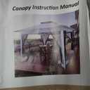 COBIZI 12x12 FT Pop up Gazebo on Clearance Canopy Tent, Carpas para Patio, Easy up Outdoor Canopy Tents with Portable Storage Bag for Backyard, Outdoor Waterproof Gazebos for Garden,Camping, Brown