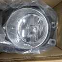 Driving Fog Lights Lamps Replacement for Toyota Camry 2007 2008 2009 with H11 12V 55W Halogen Bulbs & Universal Switch and Wiring Kit (Clear Lens)