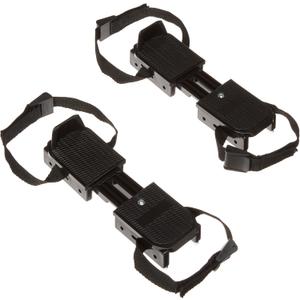 American Athletic Shoe Adjustable Double Runner Ice Skates (6-13 Youth, Black)