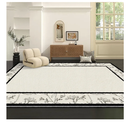 Rugs Washable, Large Rug for Living Room Bedroom, Floral Distressed Floor Carpet Non-Slip(80x60 inch)