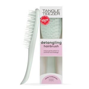 Tangle Teezer Extra Gentle Detangler Hair Brush, with Fewer Bristles for Gentle & Effective Detangling to Minimize Hair Loss & Breakage, Eucalyptus Green