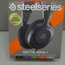 SteelSeries Arctis Nova 1 Multi-System Gaming Headset Hi-Fi Drivers 360 Spatial Audio Comfort Design Durable Ultra Lightweight Noise-Cancelling Mic PC, PS5/PS4, Switch, Xbox - Black