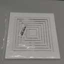 97011723 Bathroom Ventilation Fan Grill (9-1/4 In. W. x 9 In. L) fits for Nutone 670-G, 670-H, 663-G, 671-G, 671-J, 688-G, 688-H, 688-K, 688-J, 689-H, 689-J, 689-K, 696N-R02 -White