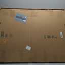 1616 inches Oversized Clear Acrylic Ottoman Tray Extra Large Decorative Tray Spill-Proof Serving Trays with Handles King-Size Safe Edge Organizer for Coffee Table Countertop Breakfast