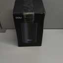 OOU Universal Knife Block Holder Without Knives, Round Kitchen Knife Holder, Detachable Knife Storage for Easy Cleaning-Black