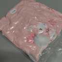 Afunbaby My First Easter Baby Girl Outfit Newborn Onesie Bow Shirt Bunny Romper Bell Botton Pants Summer Clothing Set (Pink)