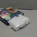 50PACK 3 Gallon Large Zipper Bags for Storage 16 x 18 Inch, Large Clear Zipper Bags Reusable with Sealable Zippers Top for Clothes, Travel & Moving,Thick 4 Mil