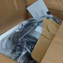 Qcen Juicer Machine, 800W Centrifugal Juicer Extractor with Wide Mouth 3 Feed Chute for Fruit Vegetable, Easy to Clean, Stainless Steel, BPA-free (Black)