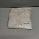 SOLY HUX Women's Work Outfits V Neck Sleeveless Blouses Summer Casual Tank Tops Business Office Dressy Striped Shirts (XL)