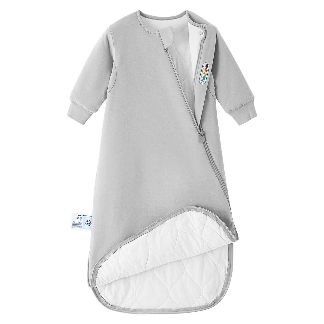 kaiya baby Unisex Sleeping Bag for Babies and Toddlers 2.5 Tog Sleep Sack 6-18Months, Long Sleeve Sleep Sack, Wearable Blanket Baby, One Piece with Sleeves, Gifts for Baby