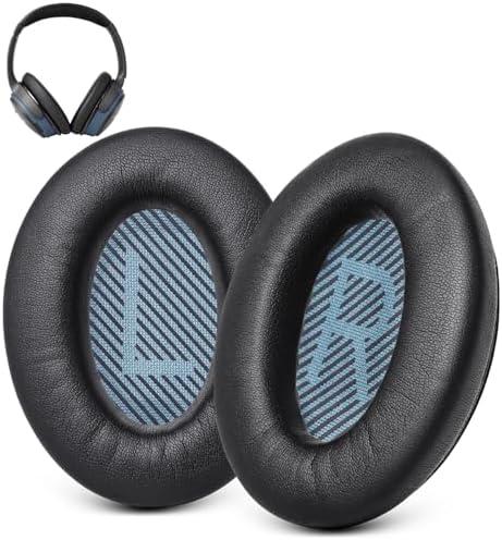 Ear Pads Replacement for Bose SoundLink AE2 - GEVO Earpad Cushions for SoundLink AE2 / SoundLink Around Ear ii Wireless Headphones with Premium Protein Leather Noise Isolation Memory Foam (Black)