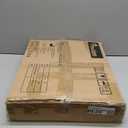 Pawaboo Extra Wide Dog Stairs for Car, Foldable Dog Ramps for Car with Non Slip Surface & Reflective Tape, Heavy Duty Dogs Steps for Cars, SUV, Truck, 300lbs Capacity, 14"-35" Adjustable Height