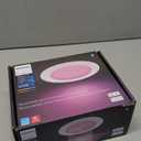 QPLUS 4Inch Eyeball Gimbal LED Recessed Light with Junction Box, Ultra Thin Dimmable Swivel Adjustable Downlight, Canless Ceiling Light 10 Watts, 750lm, ETL Listed (White, 1 pack)