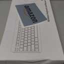 Wireless Keyboard and Mouse Combo, Full Size Silent Ergonomic Keyboard and Mouse, Long Battery Life, Optical Mouse, 2.4G Lag-Free Cordless Mice Keyboard for Computer, Mac, Laptop, PC, Windows (Black)