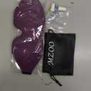 MZOO Luxury Sleep Eye Mask for Side Sleeper Men Women, Zero Eye Pressure 3D Sleeping Mask, Light Blocking Patented Design Night Blindfold, Soft Eye Shade Cover for Travel, Purple