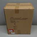 Fiqevs 3 Globe Mid Century Modern Floor Lamp for Living Room, Gold Floor Lamp with Frosted Glass Shade and LED Bulbs, Warm Light Standing Tall Pole Lamp for Bedrooms, Office - Antique Brass