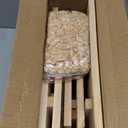 Owl House Premium Wooden Bird House Kit  Cedar Owl Nesting Box for Barn & Screech Owls, Includes Shavings & Screws
