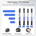 Exterior Door Sill Protector Compatible with 2022-2026 Toyota Tundra Car Threshold Protector TPE Car Door Entry Guard Replacement for 2022-2026 Toyota Tundra Accessories