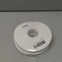 Ribest Off White Velvet Ribbon 5/8 Inch Continuous 10 Yards Christmas Ribbon for Gift Wrapping Wreath Christmas Tree Party Decoration Crafts Home Decor Bouquets Pack of 2