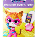 Disney Super Kitties Valentine Exchange Scratch-To-Reveal Cards w/ 48 Heart, 2 Pack