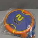 Fun Bouncy Paddle & Stringy Ball Toss & Catch Game - Easy to Use for Kids All Ages - Soft Foam Design for Safe Play Indoors or Outdoors - Also Works as Flying Disc - Great Gift Idea for Boys & Girls