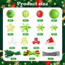 Bmmff 30Pcs Christmas Crafts for Kids Adults,Christmas Beaded Ornament Kit Decor DIY Accessories for Xmas Tree Decorations Holiday Party Supplies Decorations