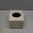 Sumnacon Tissue Box Cover Bling Square Tissue Box for Bathroom Sparkling Cube Tissue Box Holder with Magnetic Gorgeous Tissue Holder for Table Countertop Decorative Tissue Cover for Home Office Car