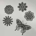 50 Sheets Extra Heavy Weight Black Cardstock Paper, 130 lb/350GSM A4 Cover Card Stock, Thick Black Construction Paper for Scrapbooking, DIY Cards Making, Arts and Crafts