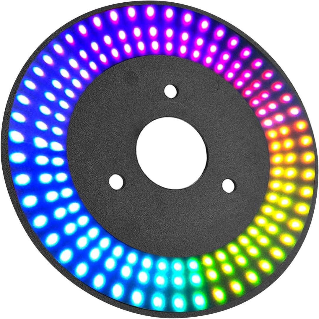 RGB Spare Tire Brake Light for Ford Bronco 2021 2022 2023 2024 2/4 Doors Third Brake Plug & Play 3-Side Wheel Light LED Ring Ford Bronco Accessories