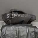 SLEEPLUX Durable Inflatable Air Mattress with Built-in Pump, Pillow and USB Charger, 22" Tall Queen