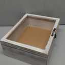 Lillian Rose Antique Rustic Wooden Wedding Card Box Decor, White